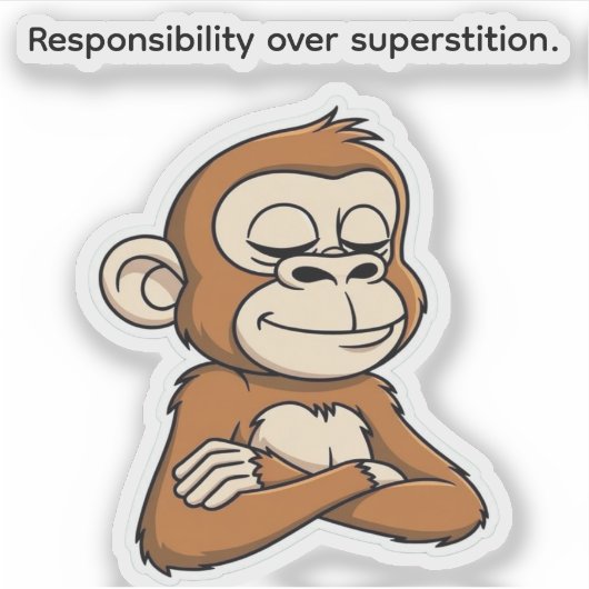 Custom-Cut Vinyl Sticker シール (正面)