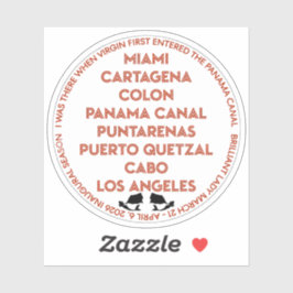 Custom-Cut Vinyl Sticker シール