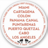 Custom-Cut Vinyl Sticker シール (正面)