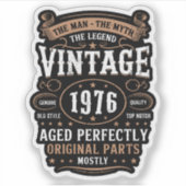 Custom-Cut Vinyl Sticker シール (正面)