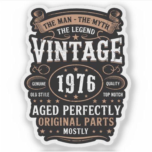 Custom-Cut Vinyl Sticker シール (正面)