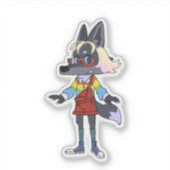 Custom-Cut Vinyl Sticker シール (正面)