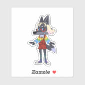 Custom-Cut Vinyl Sticker シール (シート)