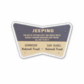 Custom-Cut Vinyl Sticker シール (正面)