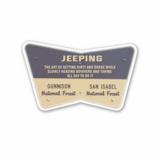 Custom-Cut Vinyl Sticker シール (正面)