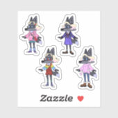 Custom-Cut Vinyl Sticker シール (シート)