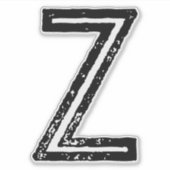 Custom-Cut Vinyl Sticker シール (正面)