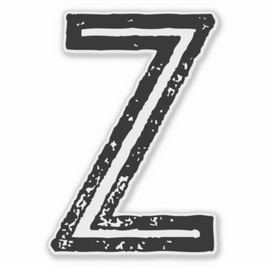 Custom-Cut Vinyl Sticker シール (正面)