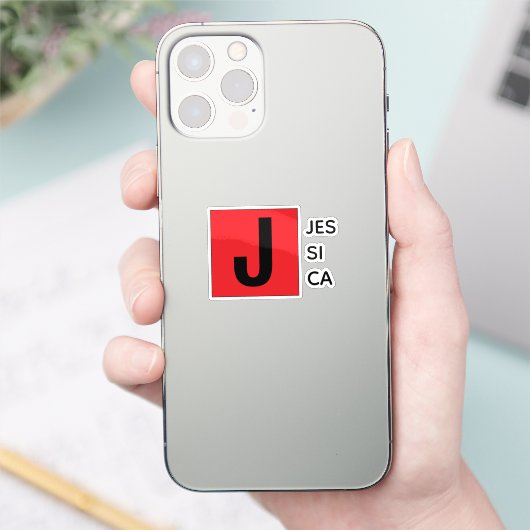 Custom-Cut Vinyl Sticker シール (スマートフォン)