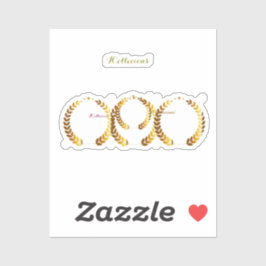 Custom-Cut Vinyl Sticker シール