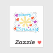 Custom-Cut Vinyl Sticker シール (シート)