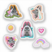 Custom-Cut Vinyl Sticker シール (正面)