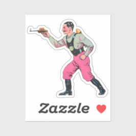 Custom-Cut Vinyl Sticker シール