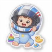 Custom-Cut Vinyl Sticker シール (正面)