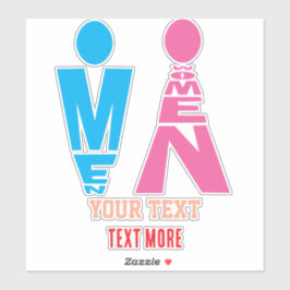 Custom-Cut Vinyl Sticker シール