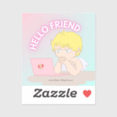 Custom-Cut Vinyl Sticker シール (シート)