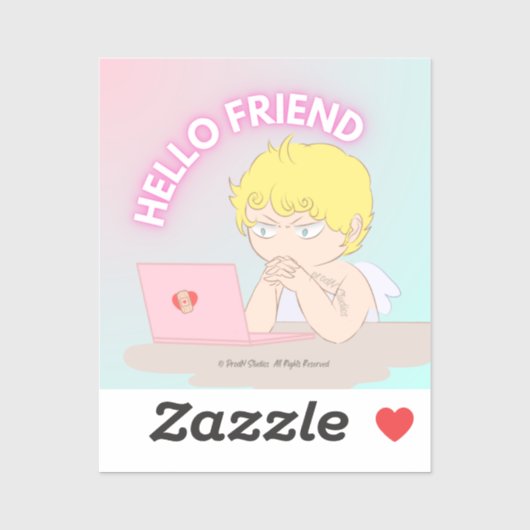 Custom-Cut Vinyl Sticker シール (シート)