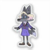 Custom-Cut Vinyl Sticker シール (正面)