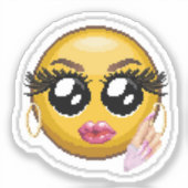 Custom-Cut Vinyl Sticker シール (正面)