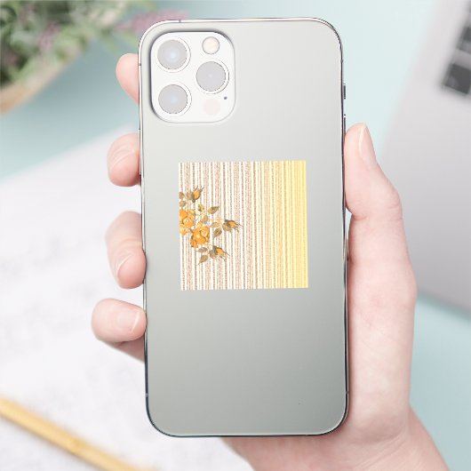 Custom-Cut Vinyl Sticker シール (スマートフォン)