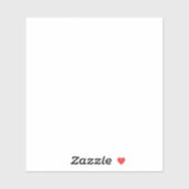 Custom-Cut Vinyl Sticker シール (シート)