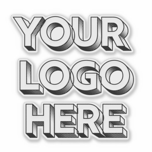 Custom-Cut Vinyl Sticker シール (正面)