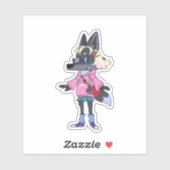 Custom-Cut Vinyl Sticker シール (シート)