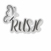 Custom-Cut Vinyl Sticker シール (正面)