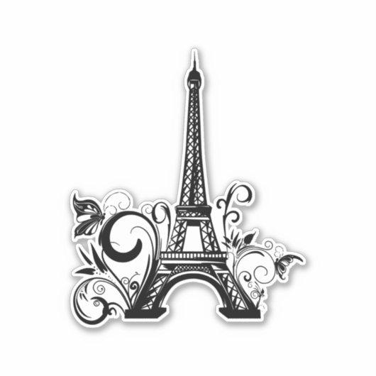 Custom-Cut Vinyl Sticker シール (正面)