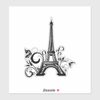 Custom-Cut Vinyl Sticker シール