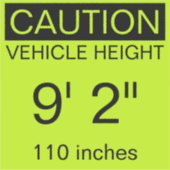 Custom-Cut Vinyl Sticker シール (正面)