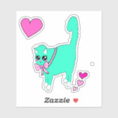 Custom-Cut Vinyl Sticker シール (シート)