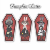 Custom-Cut Vinyl Sticker シール (正面)