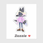 Custom-Cut Vinyl Sticker シール (シート)