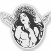 Custom-Cut Vinyl Sticker シール (正面)