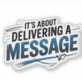 Custom-Cut Vinyl Sticker シール (正面)