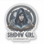 Custom-Cut Vinyl Sticker シール (正面)