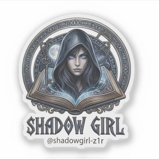 Custom-Cut Vinyl Sticker シール (正面)