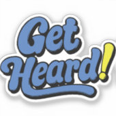 Custom-Cut Vinyl Sticker シール (正面)