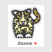 Custom-Cut Vinyl Sticker - Jayla Jaguar シール (シート)