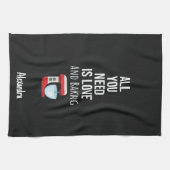 Custom Cute Baking Lover Gifts Baker Personalized キッチンタオル (横)