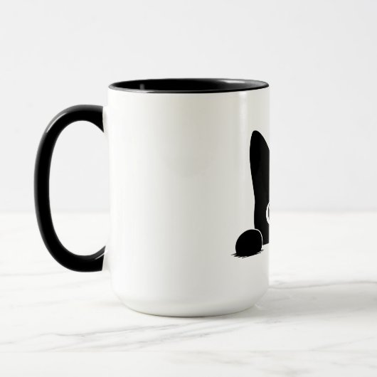 Custom Cute Cat Pet Name マグカップ (左)