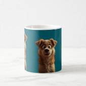Custom Cute Dog Coffee Mug – Perfect Gift for Dog  コーヒーマグカップ (中央)