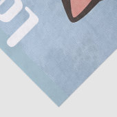 Custom Cute Gray Cat with Mur and Love 薄葉紙 (詳細)