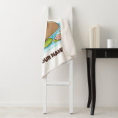 Custom Cute Kawaii Capybara Mode シェルパブランケット (インサイチュ)