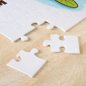 Custom Cute Kawaii Capybara Mode Jigsaw Puzzle ジグソーパズル (側面)