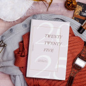 Custom Cute Pink Minimal 2025 Calendar  Planner プランナー手帳