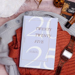 Custom Cute Purple Minimal 2025 Calendar  Planner プランナー手帳<br><div class="desc">Stay organized in style with this elegant 2025 Zazzle planner. Featuring a modern, minimalist design with soft, earthy tones and a bold "2025" on the cover, this planner is perfect for keeping track of your daily schedule, goals, and important events. The sleek spiral binding ensures easy use, while the customizable...</div>