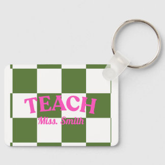 Custom Cute Teach Keychain キーホルダー