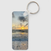 Custom Cute Two Photo Double Sided Personalized キーホルダー (裏面)